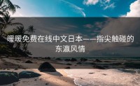 暖暖免费在线中文日本——指尖触碰的东瀛风情
